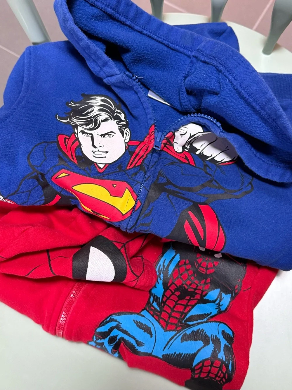Spider-Man and Superman Hoodie Bundle 6